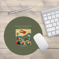 Thumbnail for VINTAGE G4476 - The Seawall Promenade Pass - Designed Mouse Pads design on greenarmy round
