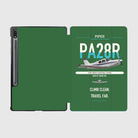 Thumbnail for Piper PA-28R Arrow III design on green samsung tablet tablet case