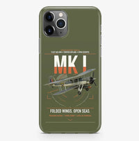 Thumbnail for Fairey Swordfish Mk I design on green army magsafe iphone case, for iPhone Pro Max