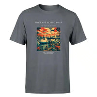 Thumbnail for VINTAGE G4079 - The Last Flying Boat - Premium T-Shirt design on gray premium t shirt