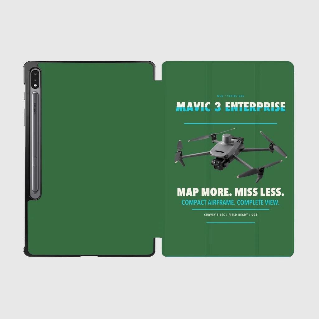 DJI Mavic 3 Enterprise design on green samsung tablet tablet case