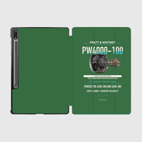 Thumbnail for PW4000-100 design on green samsung tablet tablet case