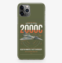 Thumbnail for Dassault Mirage 2000C RDI design on green army magsafe iphone case, for iPhone Pro Max
