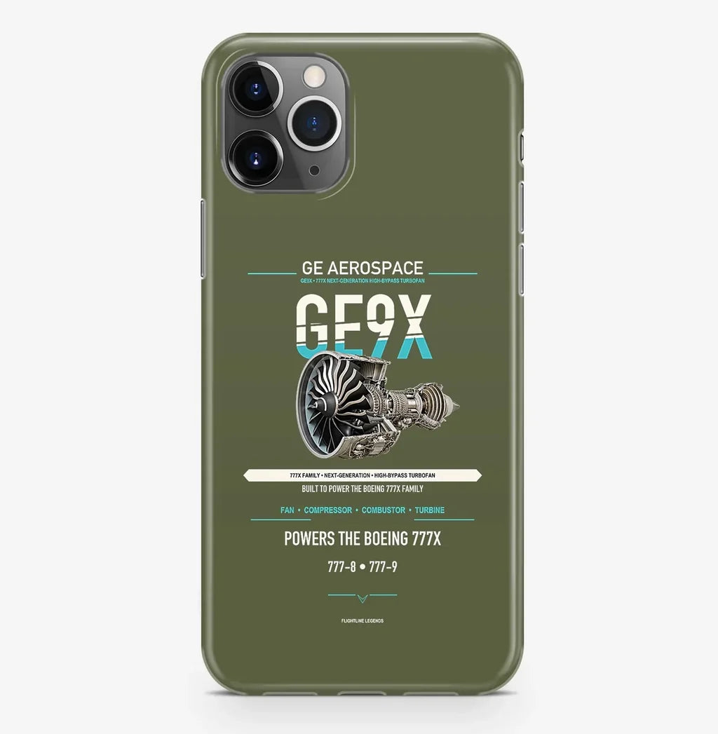 GE9X Case ProMax design on green army iphone case promax