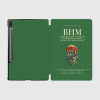 Thumbnail for Birmingham-Shuttlesworth International Airport (BHM) design on green samsung tablet tablet case