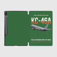 Thumbnail for KC-46A PEGASUS design on green samsung tablet tablet case