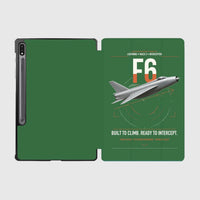 Thumbnail for English Electric Lightning F6 design on green samsung tablet tablet case