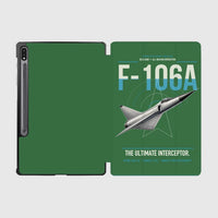 Thumbnail for F-106A Delta Dart design on green samsung tablet tablet case