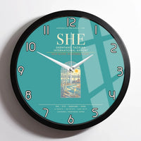 Thumbnail for Shenyang Taoxian International Airport SHE Wall-Clock Framed - Turquoise