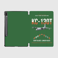 Thumbnail for KC-130T NP2000 design on green samsung tablet tablet case