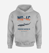 Thumbnail for MQ-4C Triton IFC-4 design on light gray double-side hoodie, single-side print