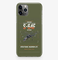 Thumbnail for Erickson S-64F Air Crane design on green army magsafe iphone case, for iPhone Pro Max