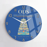 Thumbnail for Odesa International Airport ODS Wall-Clock No-Frame - Blue