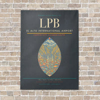 Thumbnail for El Alto International Airport LPB - Canvas No Frame - Gray
