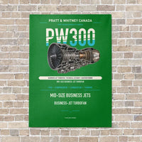 Thumbnail for PW300 vertical canvas print - no frame - green background