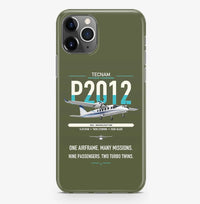 Thumbnail for Tecnam P2012 Traveller design on green army magsafe iphone case, for iPhone Pro Max