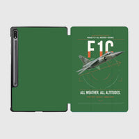 Thumbnail for Dassault Mirage F1C design on green samsung tablet tablet case