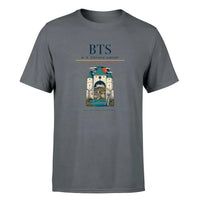 Thumbnail for Bratislava Airport (BTS) Premium T-Shirt Gray