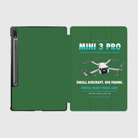 Thumbnail for DJI Mini 3 Pro design on green samsung tablet tablet case