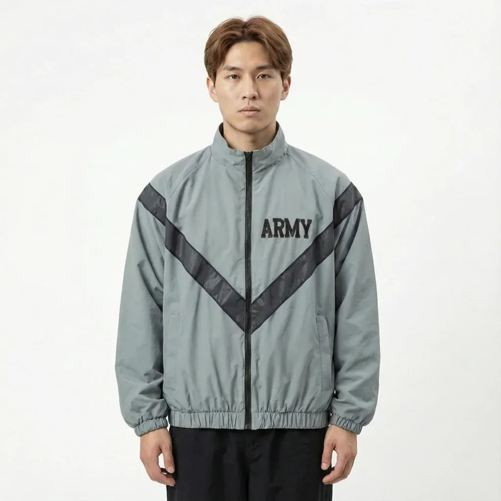 School Uniform Speed dry Jacket Loose Reflective Pilot Couple aviation design printed on padded shell with classic pilot styl.