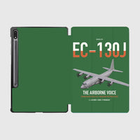 Thumbnail for EC-130J Commando Solo III design on green samsung tablet tablet case