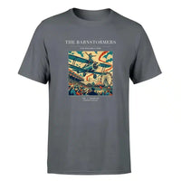 Thumbnail for VINTAGE G4017 - The Barnstormers - Premium T-Shirt design on gray premium t shirt