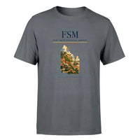 Thumbnail for Fort Smith Airport (FSM) Premium T-Shirt Gray
