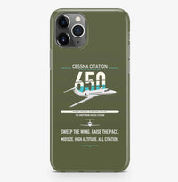 Thumbnail for Cessna Citation 650 - Citation III design on green army magsafe iphone case, for iPhone Pro Max