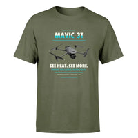 Thumbnail for DJI Mavic 3 Thermal design on green army single side