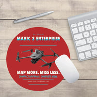 Thumbnail for DJI Mavic 3 Enterprise design on red round mouse pad