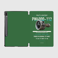 Thumbnail for PW4000-112 design on green samsung tablet tablet case