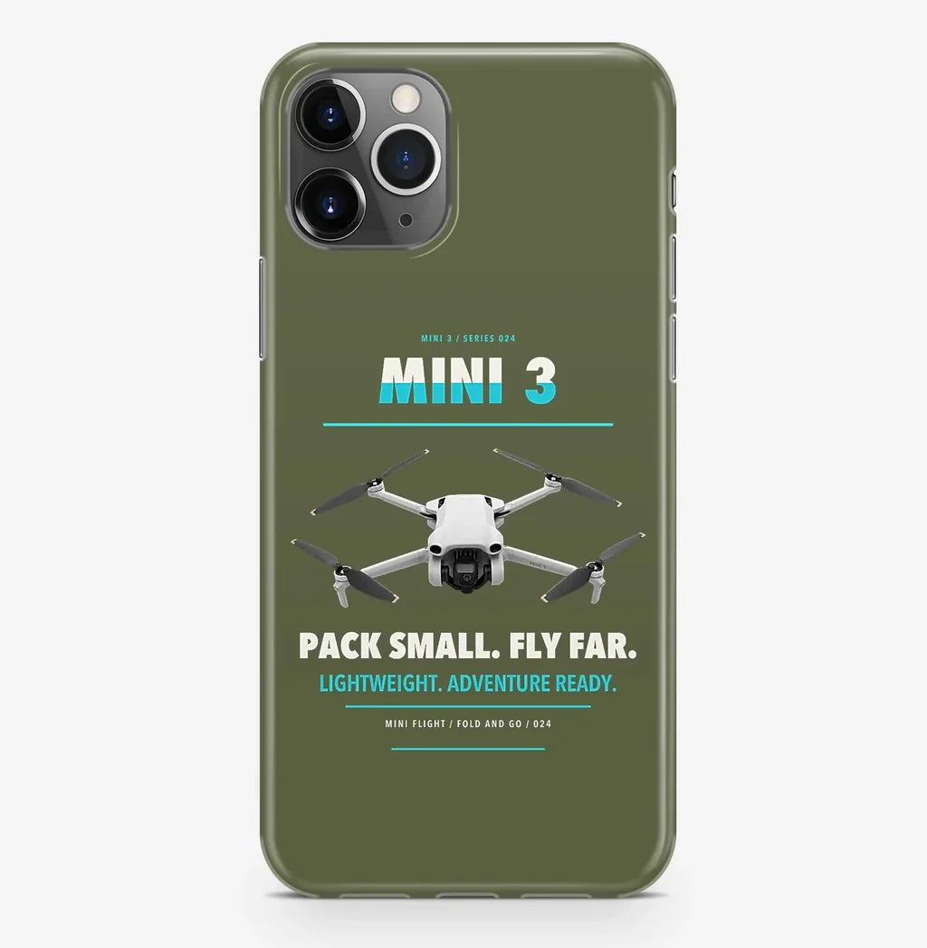 DJI Mini 3 Case ProMax design on green army iphone case promax