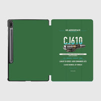 Thumbnail for CJ610 design on green samsung tablet tablet case