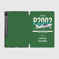 Thumbnail for Tecnam P2002 Sierra MkII design on green samsung tablet tablet case