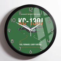 Thumbnail for KC-130J SUPER HERCULES design on green framed wall clock