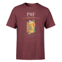 Thumbnail for Parma Airport (PMF) T-Shirt single-side front print in Dark Red | parma-airport-pmf-double-side-t-shirt
