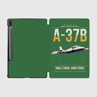 Thumbnail for A-37B Dragonfly design on green samsung tablet tablet case