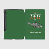 Thumbnail for Bell AH-1Z Viper design on green samsung tablet tablet case