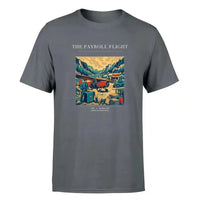 Thumbnail for VINTAGE G4413 - The Payroll Flight - Premium T-Shirt design on gray premium t shirt