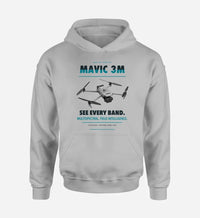 Thumbnail for DJI Mavic 3 Multispectral design on light gray hoodie single side