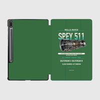 Thumbnail for SPEY 511 design on green samsung tablet tablet case