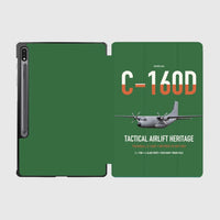 Thumbnail for Transall C-160D design on green samsung tablet tablet case