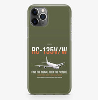 Thumbnail for RC-135V W Rivet Joint design on green army magsafe iphone case, for iPhone Pro Max