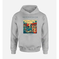 Thumbnail for VINTAGE G4197 - The Outpost Doctor - Premium Hoodie design on lightgray premium