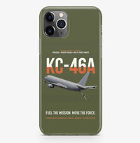 Thumbnail for KC-46A PEGASUS design on green army magsafe iphone case, for iPhone Pro Max
