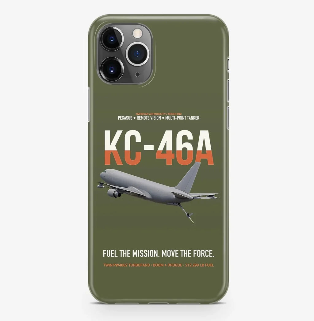 KC-46A PEGASUS design on green army magsafe iphone case, for iPhone Pro Max