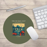 Thumbnail for VINTAGE G4282 - The Muskeg Hop - Designed Mouse Pads design on greenarmy round