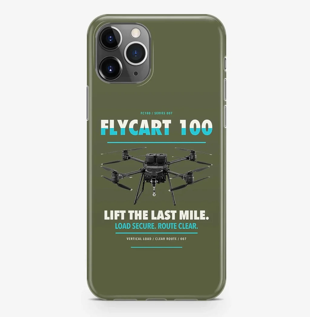 DJI FlyCart 100 Case ProMax design on green army iphone case promax