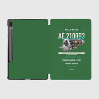 Thumbnail for AE 2100D3 design on green samsung tablet tablet case