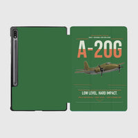 Thumbnail for A-20G Havoc design on green samsung tablet tablet case